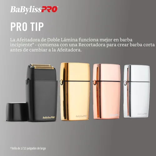 Miniatura 8 de BaBylissPRO UVFOIL UV-Disinfecting Metal Double-Foil Shavers for men