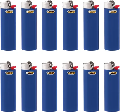 Miniatura 2 de BIC Encendedor clásico maxi de bolsillo, azul, paquete de 12 (el embalaje puede variar)