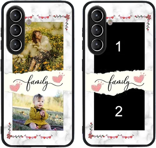 Miniatura 288 de Funda de teléfono personalizada para Samsung Galaxy S22+ / S22 Plus 5G, funda de TPU suave de vidrio templado antiarañazos personalizada con foto