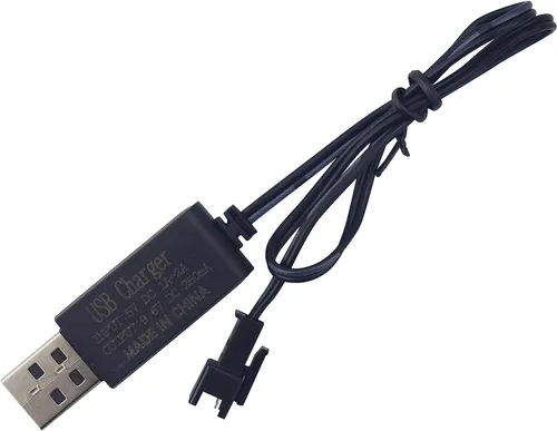 Miniatura 8 de Batería recargable AA de 9.6 V 2800 mAh con enchufe SM-2P con cable de carga USB para juguetes RC coches, camiones, tanques, vehículos