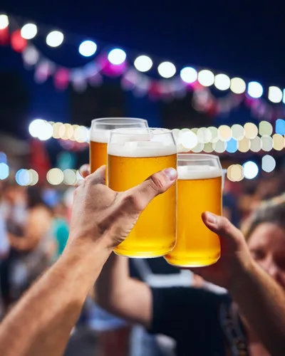 Miniatura 7 de LUXU Vasos de cerveza con forma de lata de 20 onzas, juego de 2 vasos de cerveza artesanales, vasos de cerveza grandes para cualquier bebida