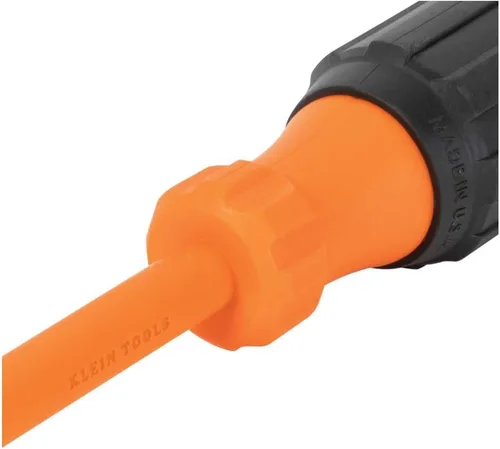 Miniatura 9 de Klein Tools 85076INS Juego de destornilladores aislados, fabricado en EE. UU., cuenta con destornilladores eléctricos de 1000V, (3) puntas Phillips