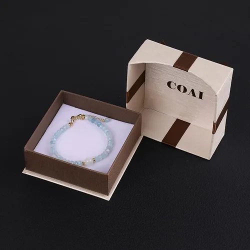 Miniatura 7 de COAI Pulsera simple de cristal curativo con cuentas para mujer