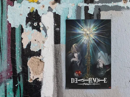 Miniatura 7 de Póster de Arte de Pared Cool de Death Note Light Yagami Anime Merch, Impresión de 12x18 pulgadas