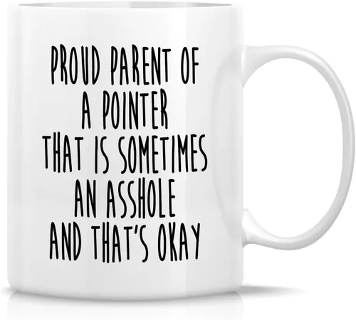 Miniatura 82 de Retreez - Taza divertida con texto en inglés "Funny Cute Golden Retriever Don't Stop Retrievin' Dog Lover", 325 ml, tazas de café de cerámica