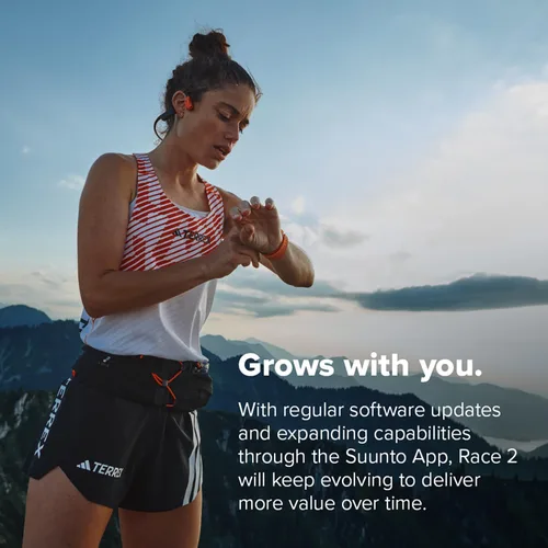 Miniatura 6 de SUUNTO Race 2 Reloj deportivo con GPS, pantalla táctil AMOLED de 1.5 pulgadas con corona, duración de la batería de 16 días, métricas