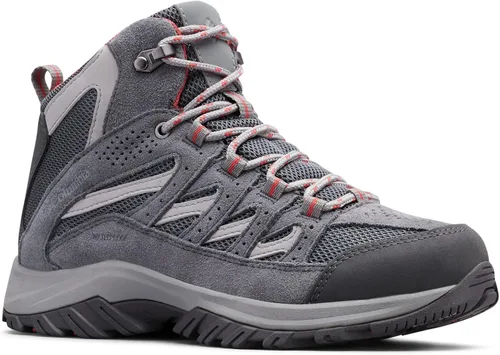 Miniatura 2 de Columbia Zapatos deportivos de senderismo Crestwood Mid impermeables para mujer, grafito, daredevil, 9