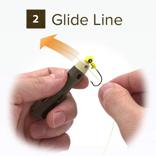 Miniatura 4 de Fly & Ice Nudo Atado Herramienta de Pesca/Empuñadura, Línea de Hilo, Nudo de Corbata, Clip