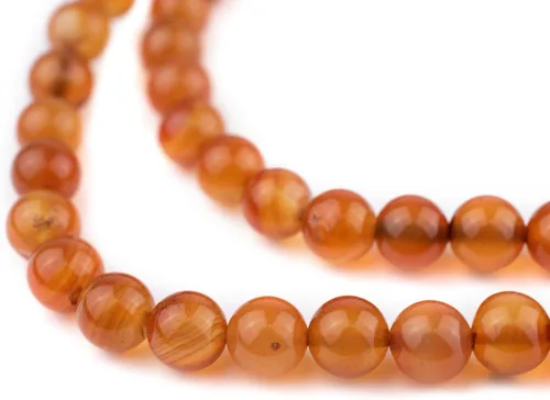 Miniatura 104 de The Bead Chest Cuentas de Jade Blanco Mate Redondas (8mm): Piedra Preciosa Orgánica Redonda Esférica de Energía con Poder de Sanación para Hacer