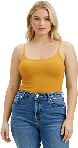 Miniatura 382 de Emmalise Camisola larga casual básica para mujer, con tirantes ajustables, top en capas