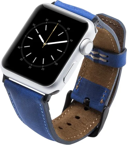 Tuscany - Correa de reloj de cuero prémium para Apple Watch Series 11, 10, 1.654 in, Series 9, 8, 7, 6, 5, 4, 3 y SE 3/2/1 de 1.614 pulgadas, 1.575