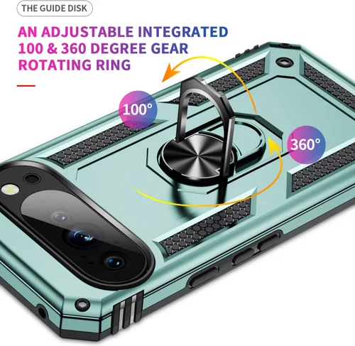 Miniatura 4 de Korecase Funda para Google Pixel 6 Pro de Servicio Pesado Resistente de Cuerpo Completo a Prueba de Arañazos a Prueba de Golpes Protección