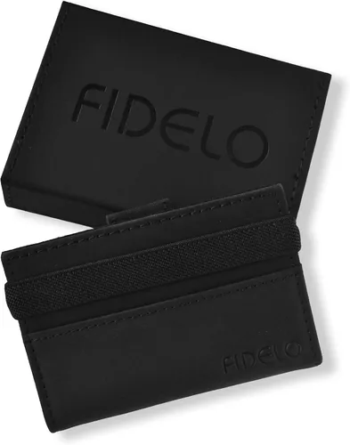 Miniatura 6 de Fidelo Bifold Leather Minimalist Wallet RFID Slim Wallet for Men with Money Clip
