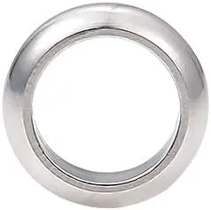 Miniatura 6 de BEADIA Cuentas espaciadoras de acero inoxidable de 0.236 x 0.078 pulgadas (0.236 x 0.079 in) para hacer joyas de bricolaje, 100 unidades con agujero
