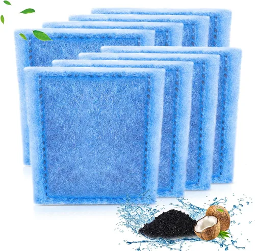 Umlecoa Paquete de 8/16/32 Cartuchos de Filtro Rite-Size C Compatibles con Filtros de Potencia MarineLand Penguin PRO 275/375 y Filtros de Potencia