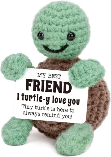 Miniatura 12 de Mini divertida tortuga para el día de la madre, regalos de hija e hijo, regalos de cumpleaños para nueva madrastra mamá mamá suegra, pequeñas cosas