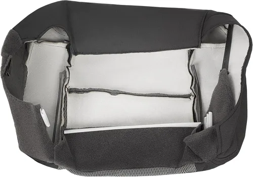 Miniatura 7 de ECOTRIC Funda de asiento inferior para el lado del conductor compatible con Ford F150 FX4 FX2 STX XLT 2004-2008 cojín de asiento delantero de tela