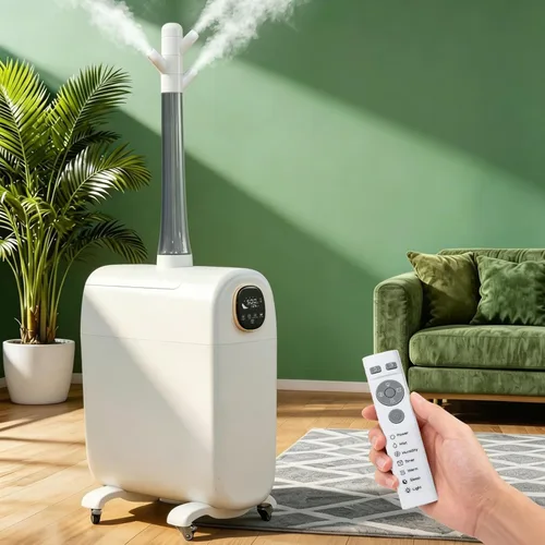 Lacidoll Humidificador de habitación grande, 6.6 galones/25L Humidificadores para toda la casa para dormitorio y hogar, 3000 pies cuadrados,