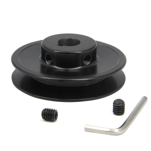 Miniatura 13 de AK30-5/8 pulgadas perforadas poleas de banda de ranura única 3.0 "OD 5/8" Bore V-Belt polea polea de correa de hierro fundido para correa en V