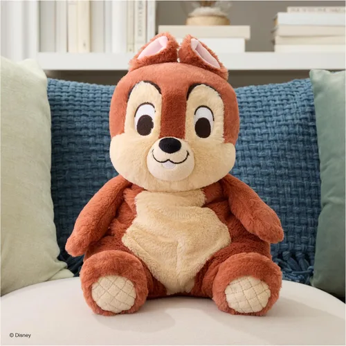 Miniatura 2 de GUND Disney - Peluche oficial de Chip Oh So Snuggly, peluche de Chip y Dale de Disney, animal de peluche de ardilla para bebés y bebés, marrón, 12.5