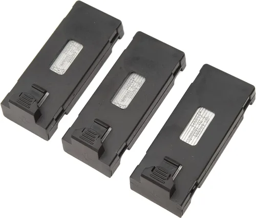 Miniatura 8 de FOSA Kit de batería de litio para aviones a control remoto, 3 piezas con juego de cables de carga de luz y portátil para E88 E88Pro LSE525 E525Pro