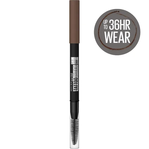 Miniatura 3 de Maybelline Tattoostudio - Lápiz para cejas, a prueba de agua 257 MARRÓN MEDIO