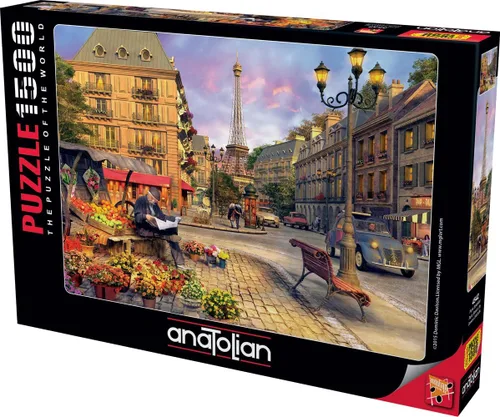 Miniatura 2 de Anatolian Puzzle - Café des Paris, Rompecabezas de 1000 piezas, 1134