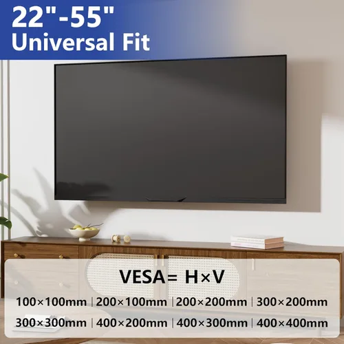Miniatura 2 de Soporte de pared para TV sin tachuelas para la mayoría de televisores de 22 a 55 pulgadas, soporte de TV sin pernos, soporte para televisores sin