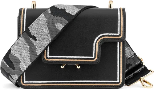 Miniatura 603 de ZOOEASS - Correa de repuesto para cartera, para colgar en el hombro o para cruzar, ancha y ajustable, de lona