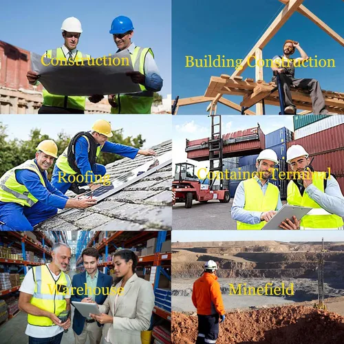 Miniatura 6 de Blapek Botas de trabajo con punta de acero para mujer, botas de trabajo aisladas, zapatos de punta de acero, botas de construcción cómodas, botas