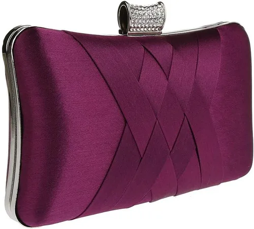 Miniatura 3 de Ro Rox Francesca - Bolso de mano estilo retro vintage con cristal para fiesta de fiesta