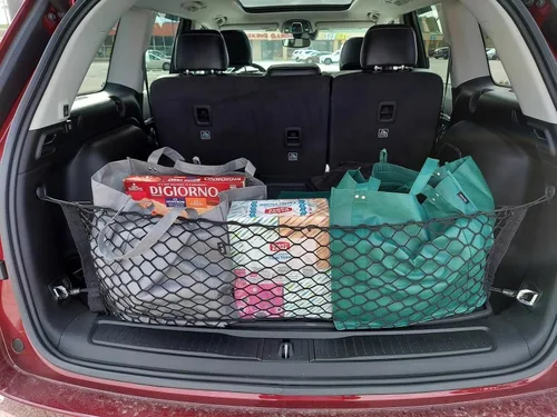 Red de carga organizadora de maletero trasero para Jeep Grand Cherokee WL (5 asientos) 2022-2025 – Red de carga estilo sobre para SUV – Organizador
