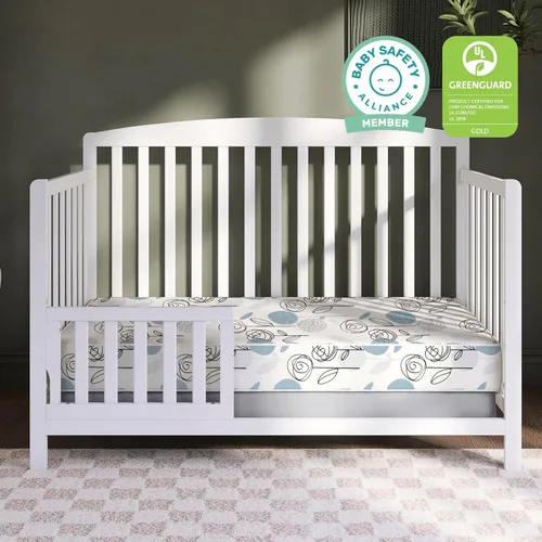 Miniatura 6 de Dream On Me Nap Nest - Colchón para cuna y niños pequeños, de doble cara - Bebés y niños pequeños, colchón impermeable de 5 pulgadas con 88 resortes