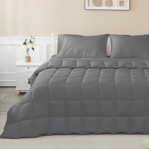 Miniatura 13 de Sunflower Edredón Individual Extragrande para Dormitorio, Inserto para Duvet Twin XL, Relleno Alternativo al Plumón, 100% Algodón, Todo el Año