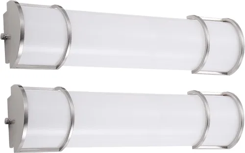 Miniatura 28 de ASD Lámpara LED de montaje empotrado de 18 pulgadas, interruptor de 20 W, 120 V, 1650 lúmenes, 3000 K/4000 K/5000 K, regulable, no parpadea, Energy