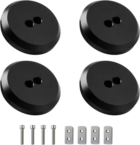 Miniatura 7 de PACEWALKER Corvette Jack Pucks Billet Adaptador de aluminio CNC para 1997-2023 Corvette C5 C6 C7 C8 Z06 Compatible con Porsche 964 993 996 997 911
