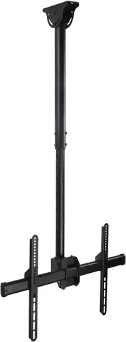 Miniatura 10 de Mount-It! - Soporte de techo para TV, ajustable en altura, rotación completa de 360 grados, inclinación y giro para televisores de pantalla plana