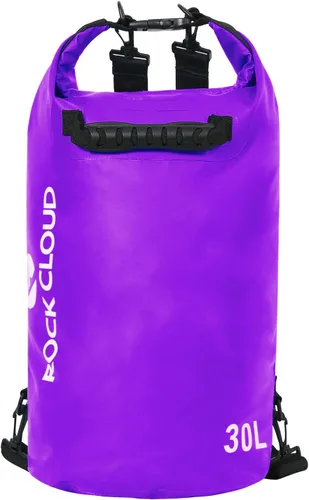 Miniatura 45 de Rock Cloud - Bolsa seca impermeable de 1.32 galones, para kayak, rafting, navegación, playa, surf, natación, canoa, campamento, senderismo, pesca