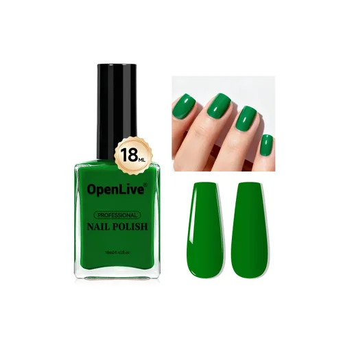 Miniatura 14 de OpenLive 18ml Esmalte de uñas desnudo de gran volumen, secado rápido, rosa claro, esmalte de uñas de secado rápido y larga duración, arte de uñas