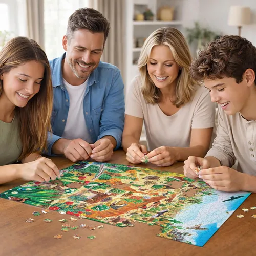 Miniatura 5 de MasterPieces Rompecabezas de 550 piezas para adultos, familia o jóvenes, Last Oasis, 18 x 24 pulgadas