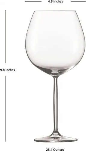 Miniatura 2 de Schott Zwiesel Tritan - Juego de 6 copas de vino tinto burdeos de la colección Diva, 28.4 onzas