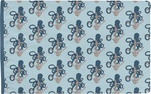 Miniatura 2 de KicKee Pants Funda de almohada para niños, estampados divertidos, viscosa súper suave de bambú, reguladora de temperatura y funda de almohada Sirena