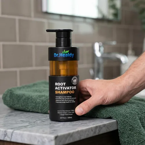 Miniatura 8 de Champú activador de raíces para hombres, champú para el crecimiento del cabello para pérdida de cabello y adelgazamiento del cabello, sin sulfato