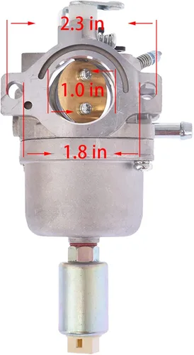 Miniatura 3 de labwork Repuesto de carburador para Troy Bilt Pony para 17.5 OHV Engine Tractor cortacésped 697203 697141 697216