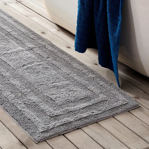 Miniatura 3 de Eddie Bauer - Alfombra de baño, alfombra de pasillo de algodón 100% suave afelpado con mechones, altamente absorbente, de secado rápido