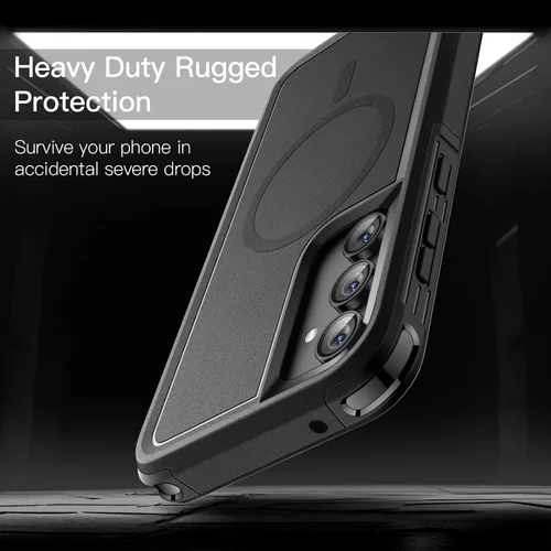 Miniatura 4 de JETech Funda para Samsung Galaxy S23 FE de 6.4 pulgadas, compatible con accesorios MagSafe, protección resistente de doble capa a prueba de golpes