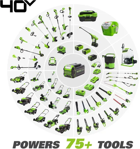 Miniatura 6 de Greenworks - Desbrozadora de 15 pulgada y 40 V Torqdrive, solo herramienta