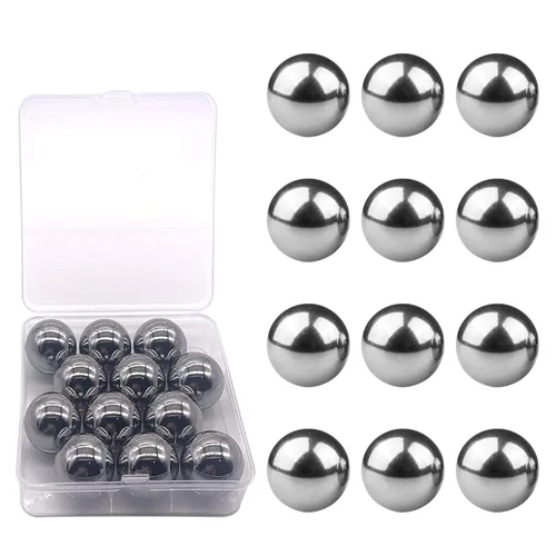 Miniatura 23 de 2 piezas de bolas de rodamiento de acero de 1.5 pulgadas Bolas de rodamiento de bicicleta sueltas surtidas de 38 mm 1-1/2 pulgadas