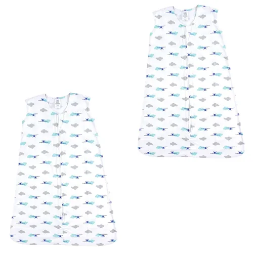 Miniatura 14 de Luvable Friends - Saco de dormir para bebé sin mangas, diseño unisex, Saco de dormir de algodón sin mangas, saco de dormir, manta, 18-24 meses