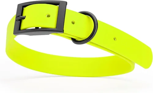 Miniatura 51 de Dogline Biothane - Collar impermeable para perro con hebilla de liberación rápida, resistente cincha de nailon recubierta con resistente y a prueba